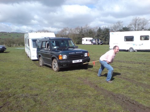 Stuck ? Me?  No problems here